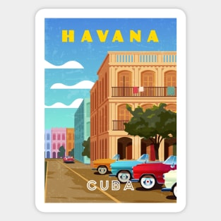 Havana, Cuba Sticker